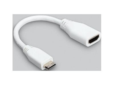 Raspberry Pi HDMI cable 10 Product shot Left-angle 79150