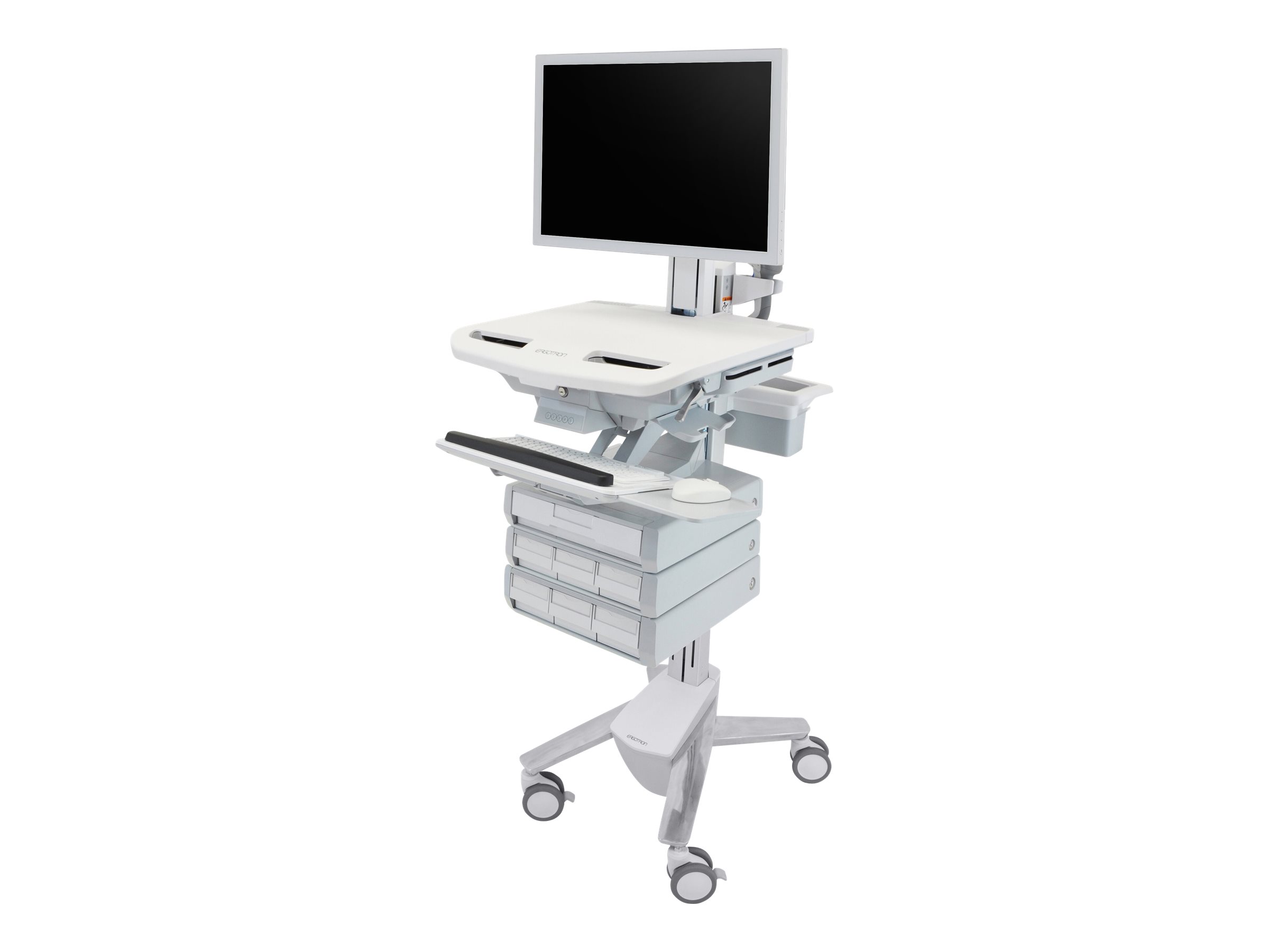 Ergotron StyleView Cart with HD Pivot, 7 Drawers (1+3x2)