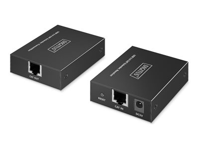 DIGITUS USB Extender 4xUSB-A 150m mit CAT6 schwarz