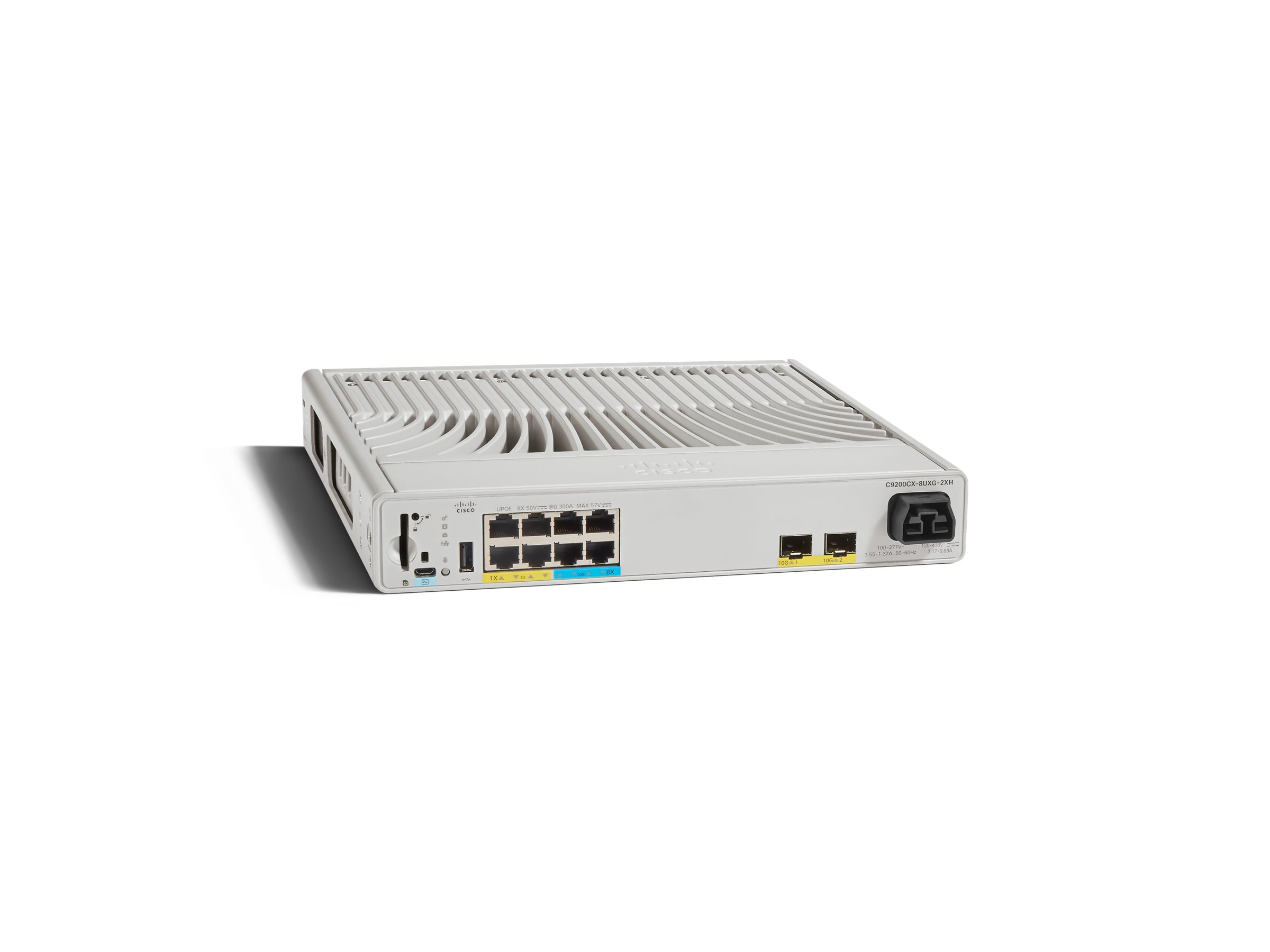 Cisco Catalyst 9200CX Network Essentials switch compact 8 ports Managed Product shot Front 79950