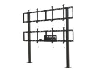 Peerless-AV Modular Video Wall Pedestal DS-S560-2X2 Stand for 4 flat panels aluminum 