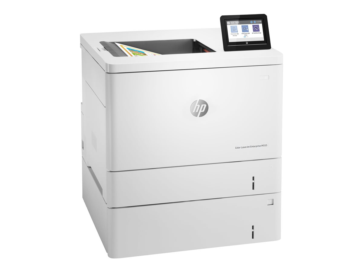 HP Color LaserJet Enterprise M555x - tiskárna - barva - laser – foto 3