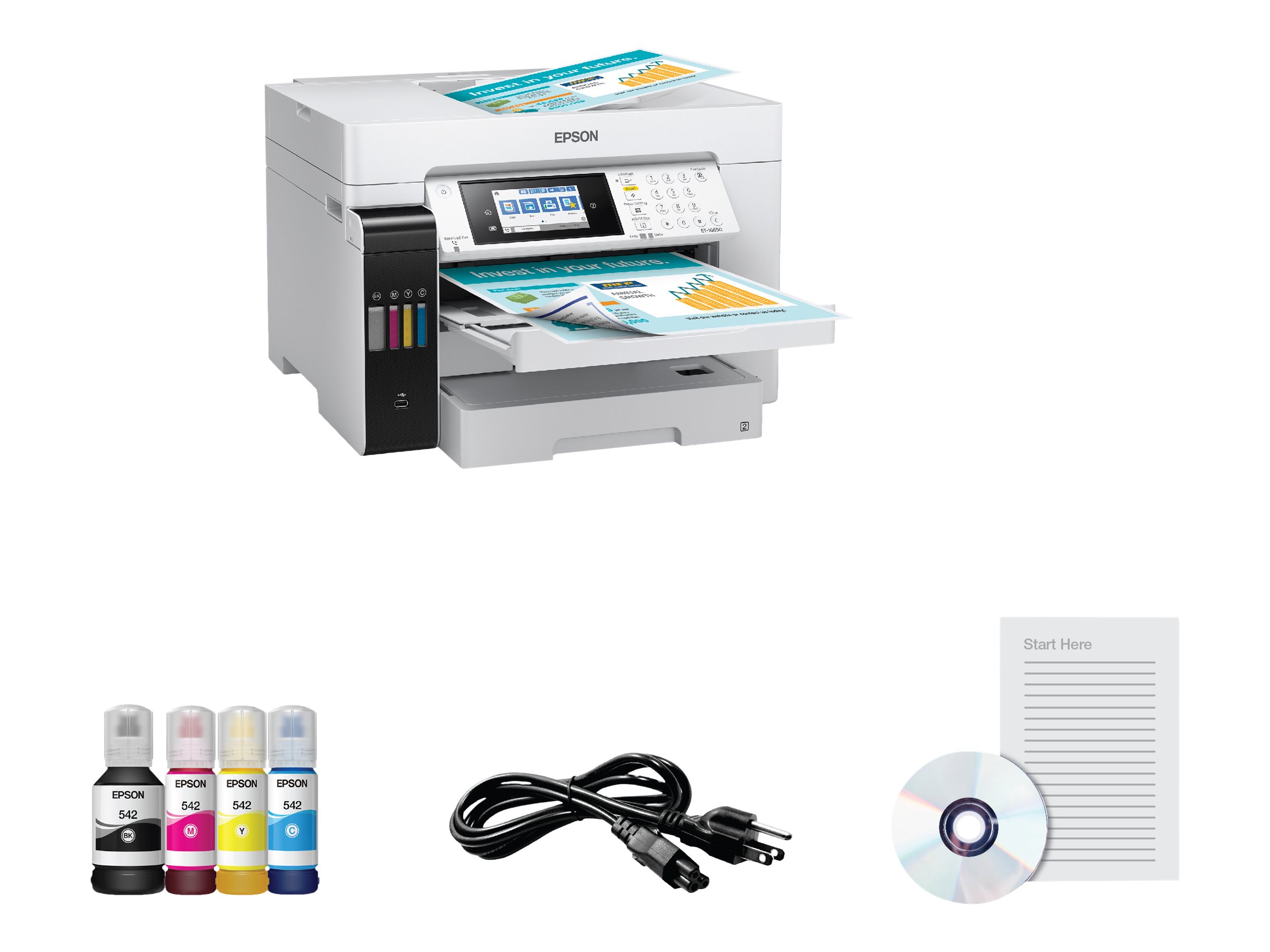 Inkjet printer - EcoTank Pro ET-5180 - EPSON - desktop / 5-color /  industrial