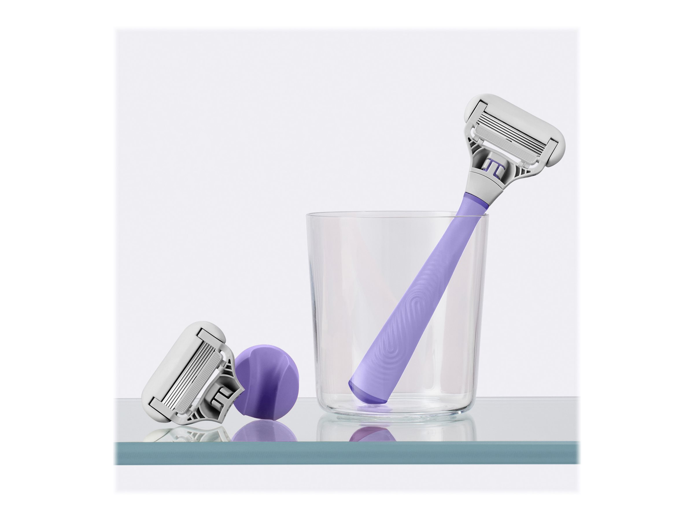 Flamingo Refillable Razor - Lilac