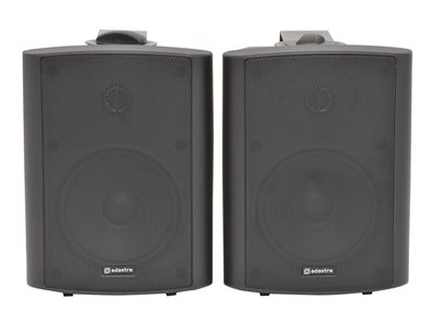 30W Amplified Stereo Speakers (Pair) - Black – AVSL