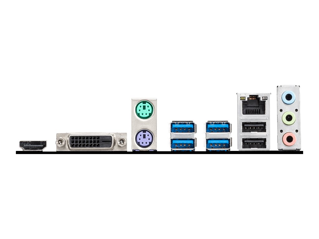 MSI A520M-A PRO - základní deska - mikro ATX - Socket AM4 - AMD A520 – foto 4