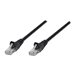 Network Patch Cable, Cat5e, 1.5m, Black, CCA, U/UT
