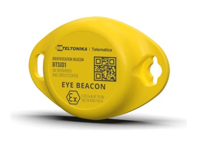 TELTONIKA TELEMATICS EYE BEACON ATEX Bluetooth ID beacon for HAZARDOUS environment