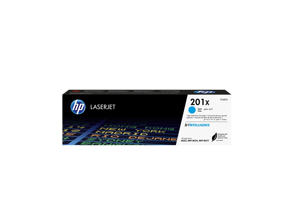HP 201X Tonercartridge cyan
