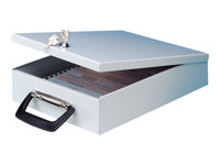 WEDO Opbevaringsboks A4 (210 x 297 mm) Lysegrå