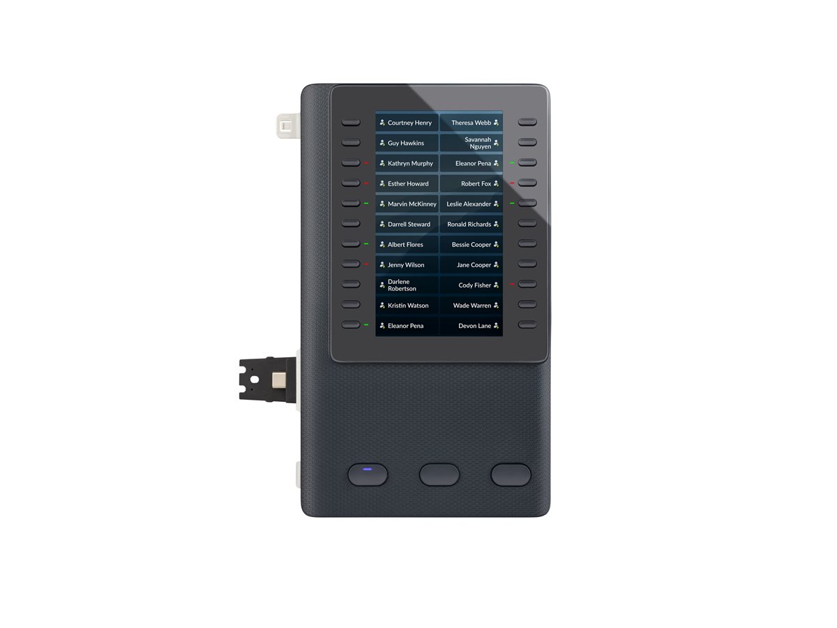 HP Poly Edge E Expansion Module - modul rozšíření klávesnice pro telefon VoIP - 22 multifunkčních řádkových kláves – foto 2
