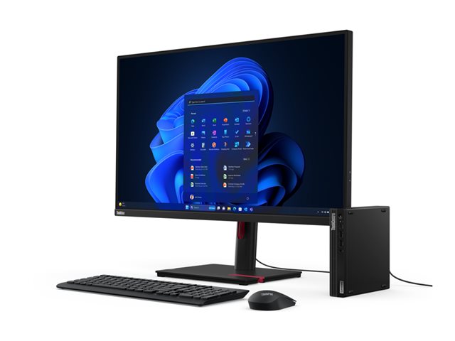 Lenovo ThinkCentre M70q Gen 5 - minuscule Core i7 13700T 1.4 GHz - vPro Enterprise - 16 Go - SSD 512 Go - Franais