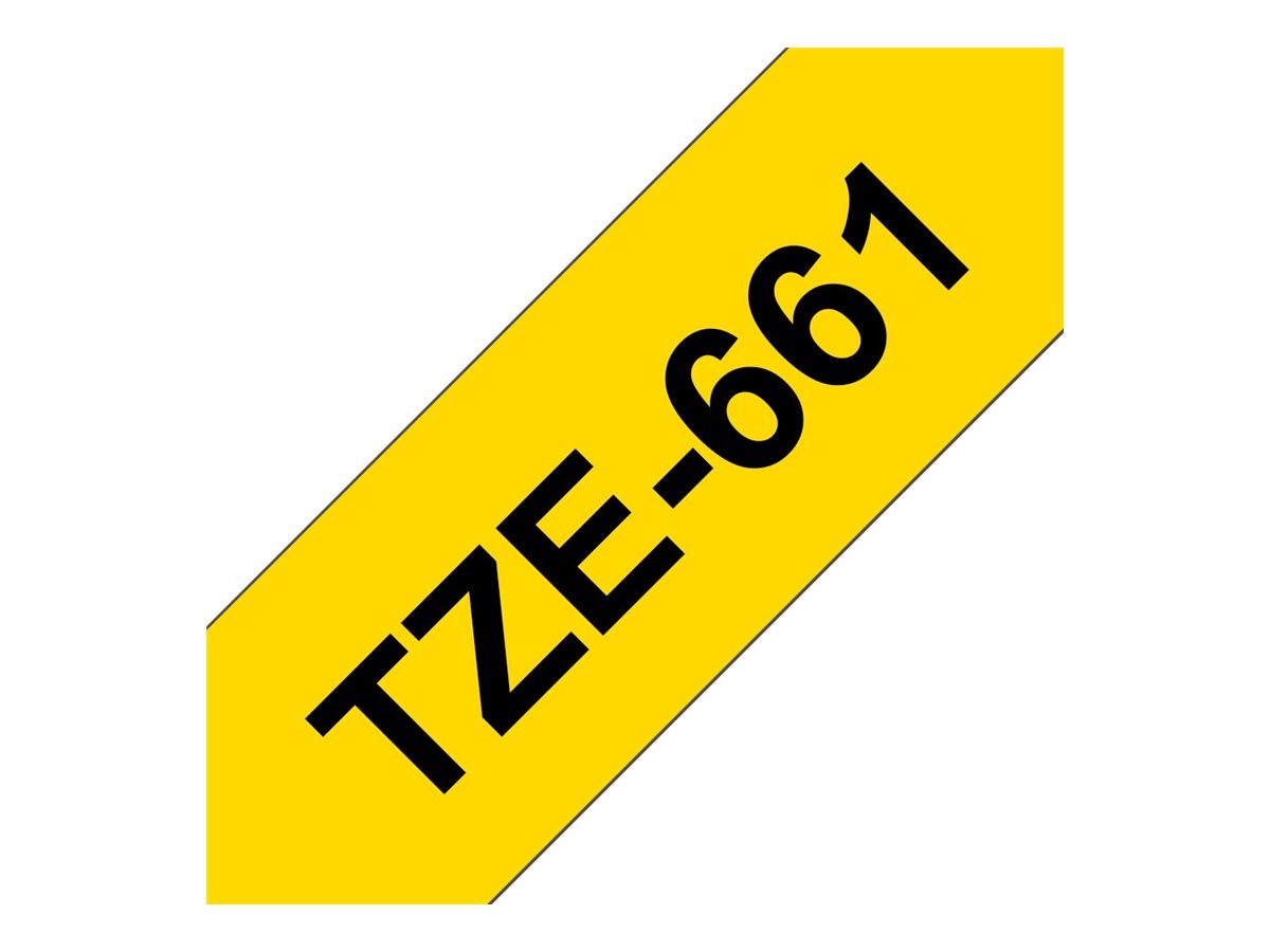Brother TZe-661 - lamino páska - 1 kazeta/y - Role (3,6 cm x 8 m) – foto 2