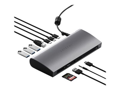 Shop | Satechi - docking station - Thunderbolt 4 - 3 x Thunderbolt