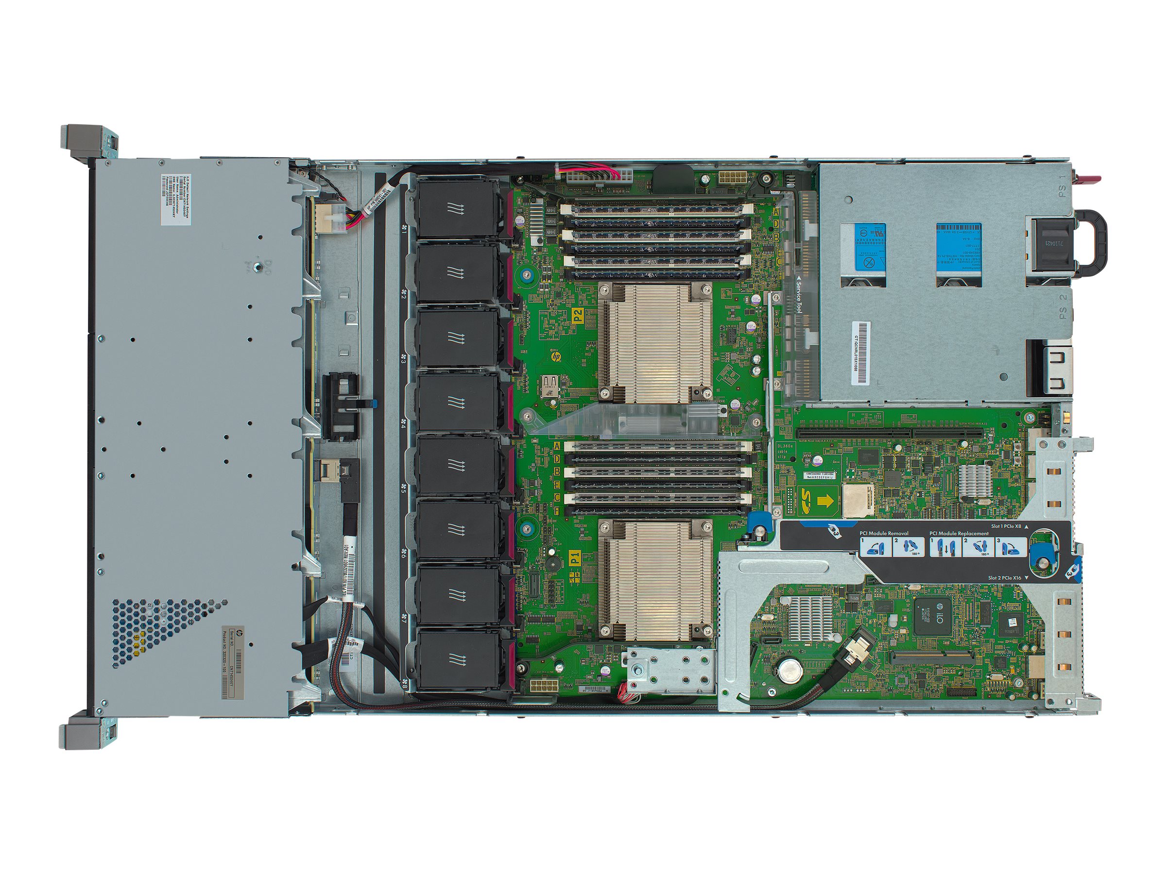 HPE ProLiant DL360e Gen8 Entry - rack-mountable Xeon E5-2403 1.8 GHz ...