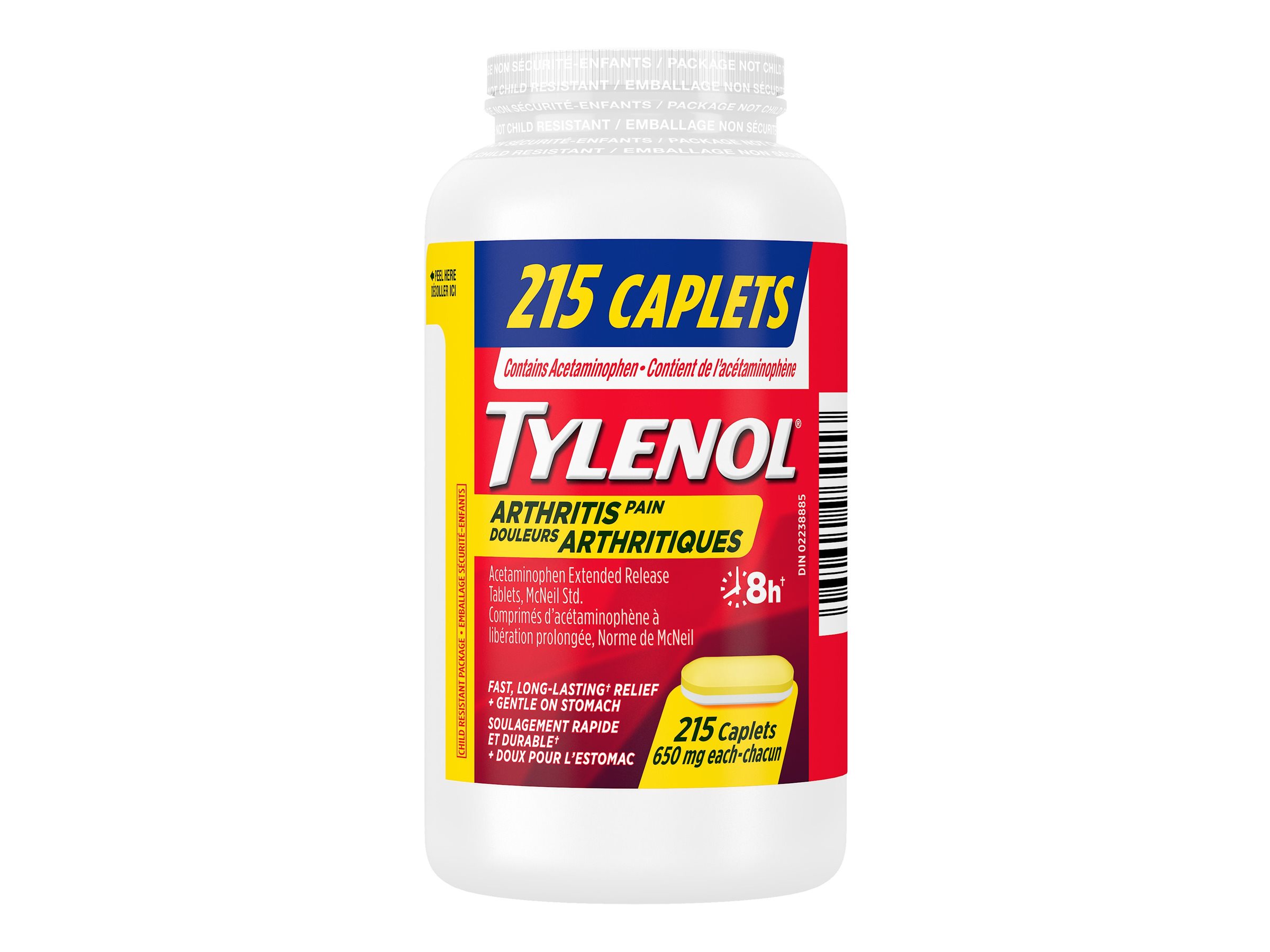 Tylenol Arthritis Pain Caplets 215's
