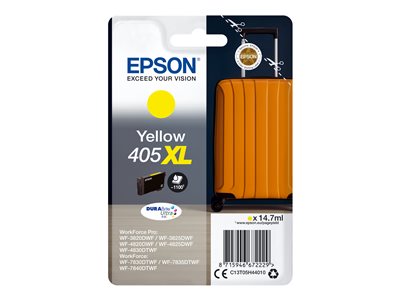 Singlepack Yellow 405XL DURABrite Ultra Ink