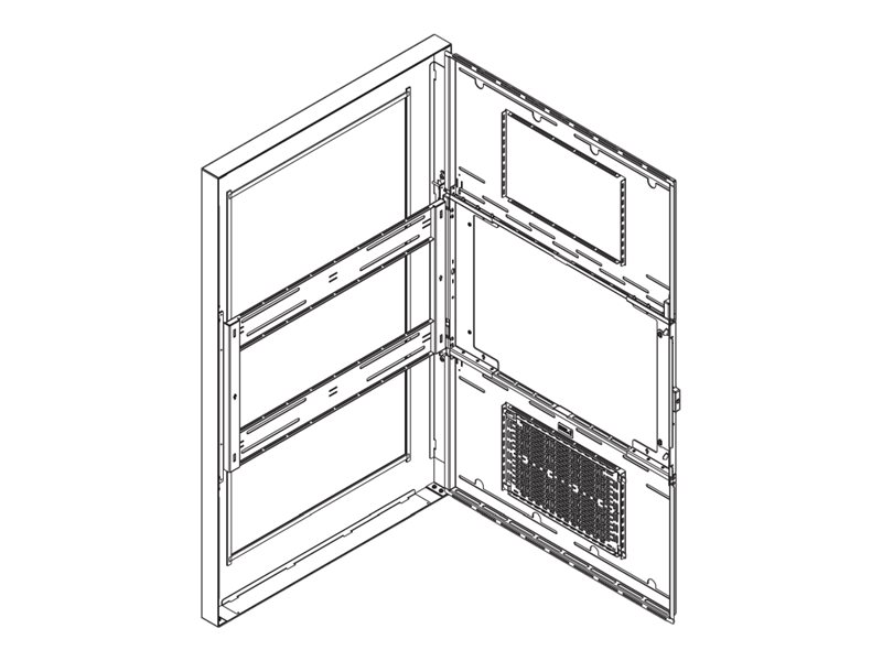 Chief Impact On-Wall Kiosk Display Mount