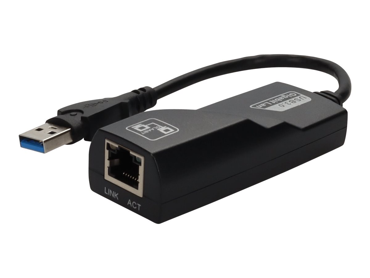 AddOn 8in USB 2.0 (A) to RJ-45 Adapter