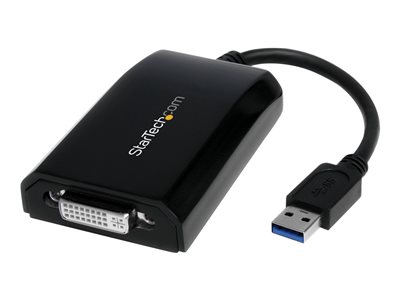 StarTech.com USB 3.0 to DVI / VGA Adapter - 2048x1152 - External Video & Graphics Card - Dual Monitor Display Adapter Cable - Supports Mac & Windows (USB32DVIPRO)