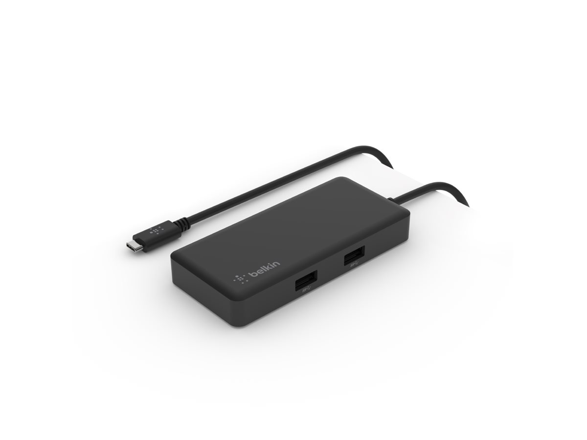 Belkin 5-in-1 Thunderbolt 4 USB-C Hub — 96W Power Delivery, Dual Display Support, Fast Charging