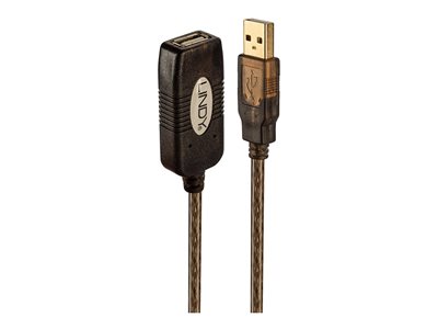 LINDY USB 2.0 Aktiv-Verlängerung Typ A/A M/F 20m - 42631