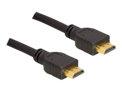 DELOCK HDMI Kabel Ethernet A -> A St/St 2,00m 4K Gold - 84407