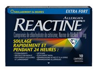 Reactine Allergy Extra Strength Cetirizine Hydrochloride Tablets - 10mg - 10's
