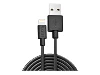 LINDY 3m USB to Lightning Cable black
