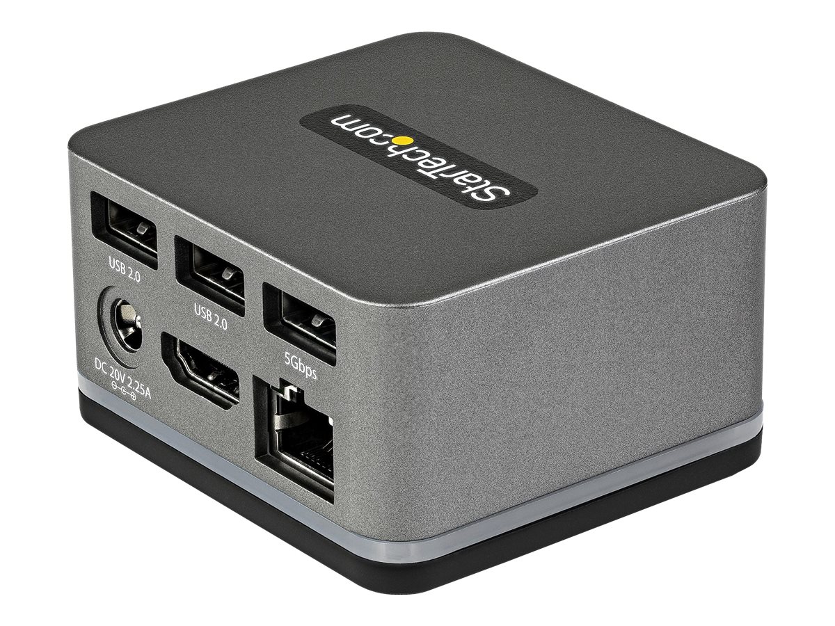 StarTech.com USB C Multiport Adapter - USB Type-C Mini Travel Dock w/ 4K  HDMI, USB Hub, SD, PD 3.0 - DKT30CSDHPD3 - Docking Stations & Port  Replicators 