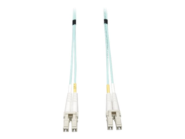 Tripp Lite 25M 10Gb Duplex Multimode 50/125 OM3 LSZH Fiber Patch Cable LC/LC Aqua 25 Meters
