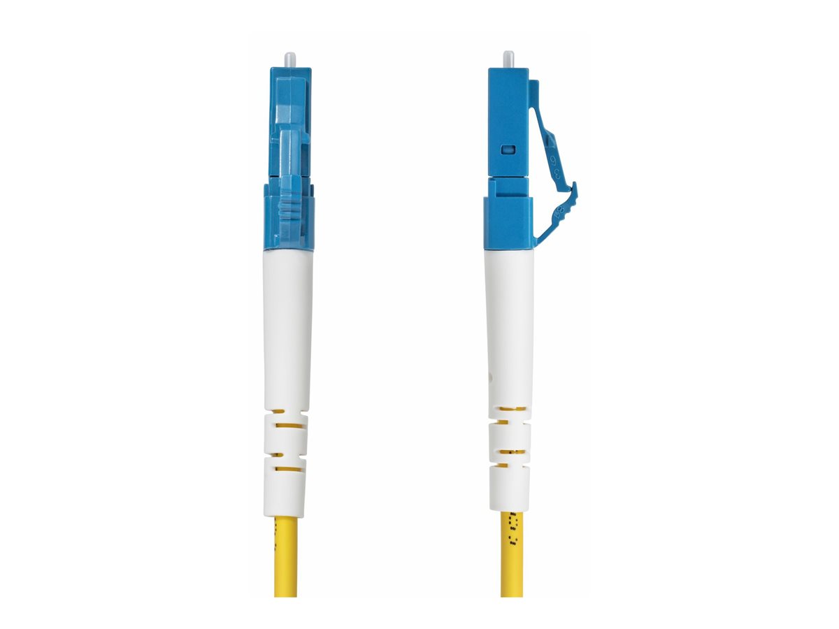 StarTech.com 1m (3.3ft) LC to LC (UPC) OS2 Single Mode Simplex Fiber Optic Cable, 9/125µm, Laser Optimized, 40G/100G, Bend Insensitive, Low Insertion Loss - LSZH Fiber Patch Cord (SPSMLCLC-OS2-1M) - patch kabel - 1 m - 1 m - žlutá – foto 3
