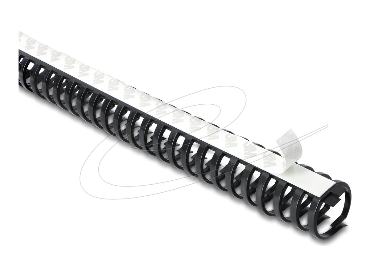 Delock kabelovod - flexible self-adhesive screwable