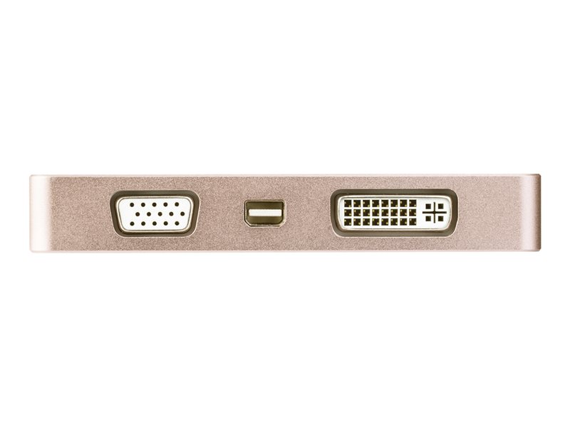 Adaptateur USB C vers VGA/HDMI Startech 122-USBC-HDMI-4K-VGA