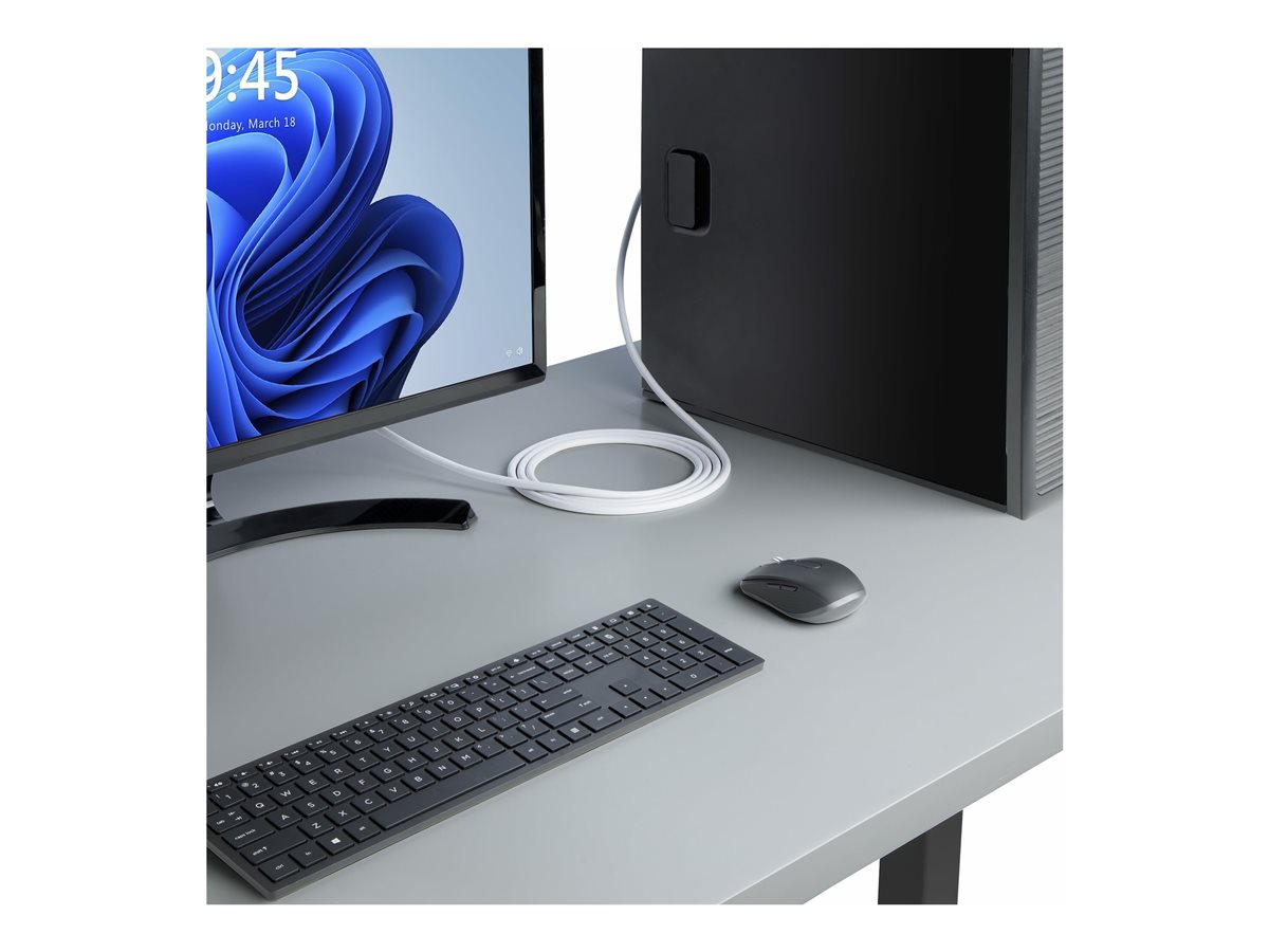 StarTech.com 6ft White VESA Certified DisplayPort 1.2 Cable with Latches - kabel DisplayPort - DisplayPort do DisplayPort - 1.8 m – foto 6