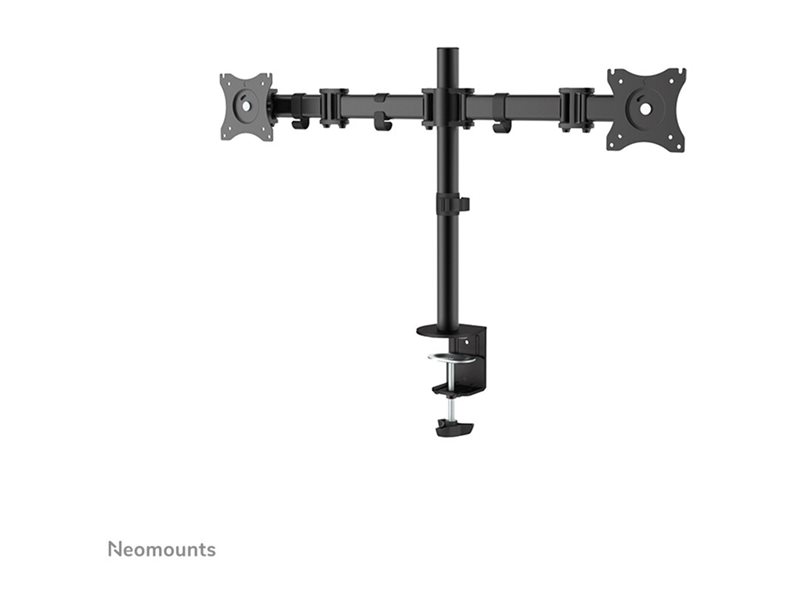 NEOMOUNTS Flat Desk Mount 2 screens Blk