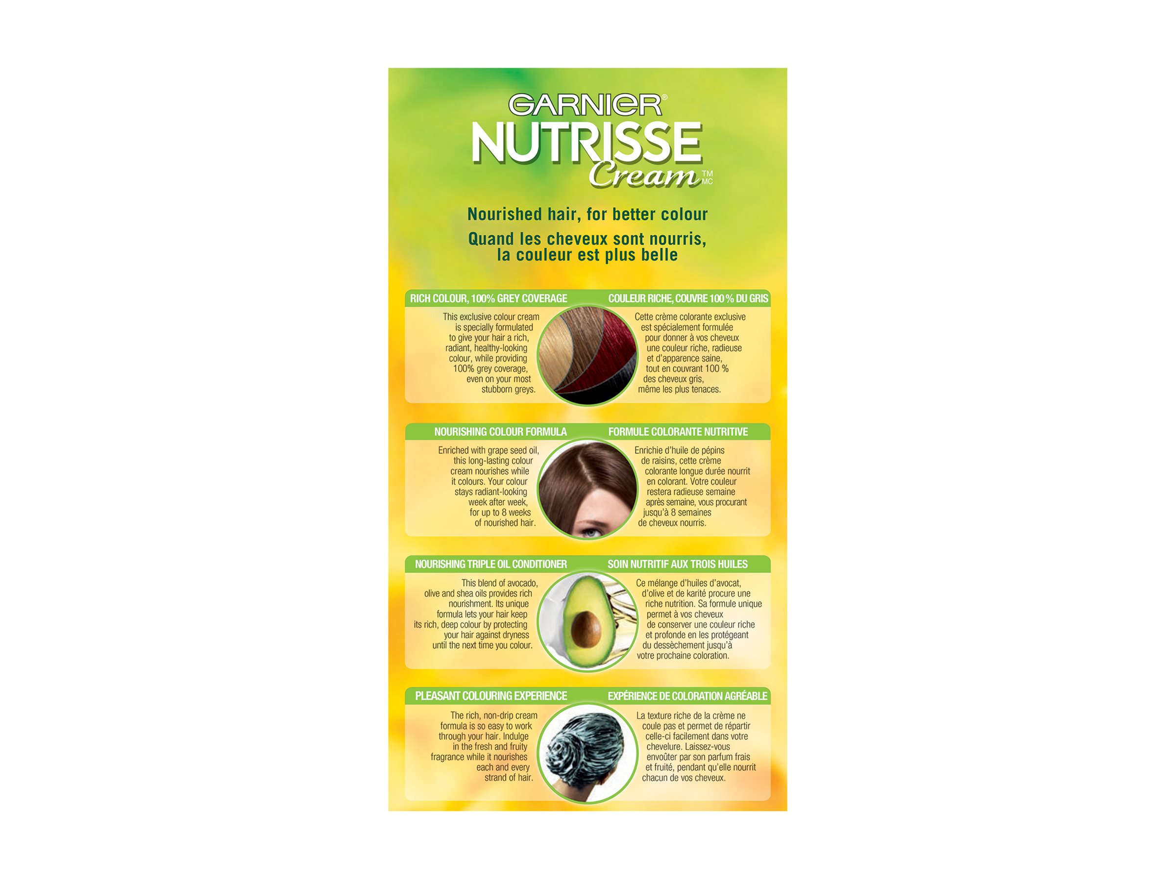 Buy Garnier Nutrisse Ultra Crème 6.3 Golden Light Brown Permanent