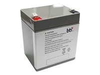 BTI - Batterie d'onduleur (équivalent à : APC RBC46) - 12 V - Sealed Lead Acid (SLA) (Acide de plomb scellé) 