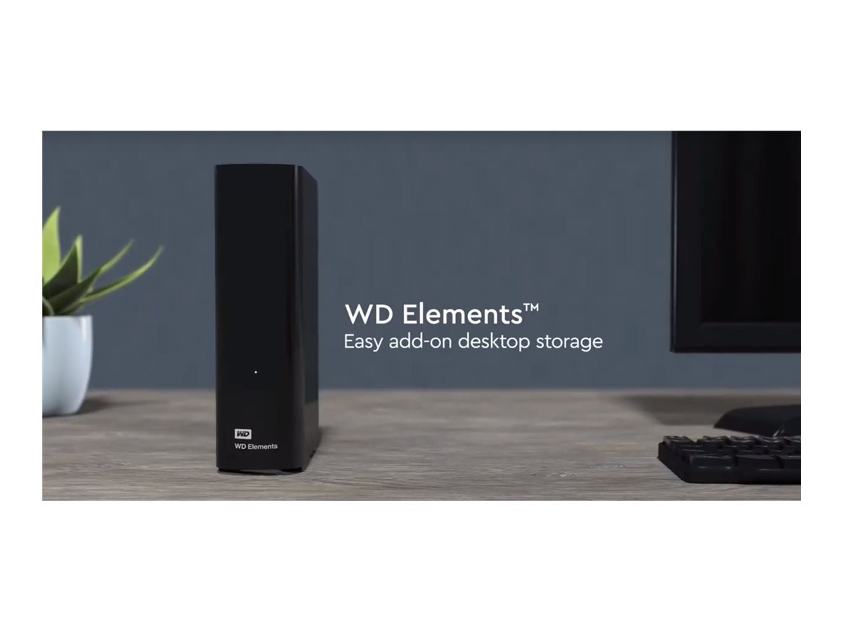WD Elements Desktop WDBWLG0200HBK - pevný disk - 20 TB - USB 3.0 – foto 8