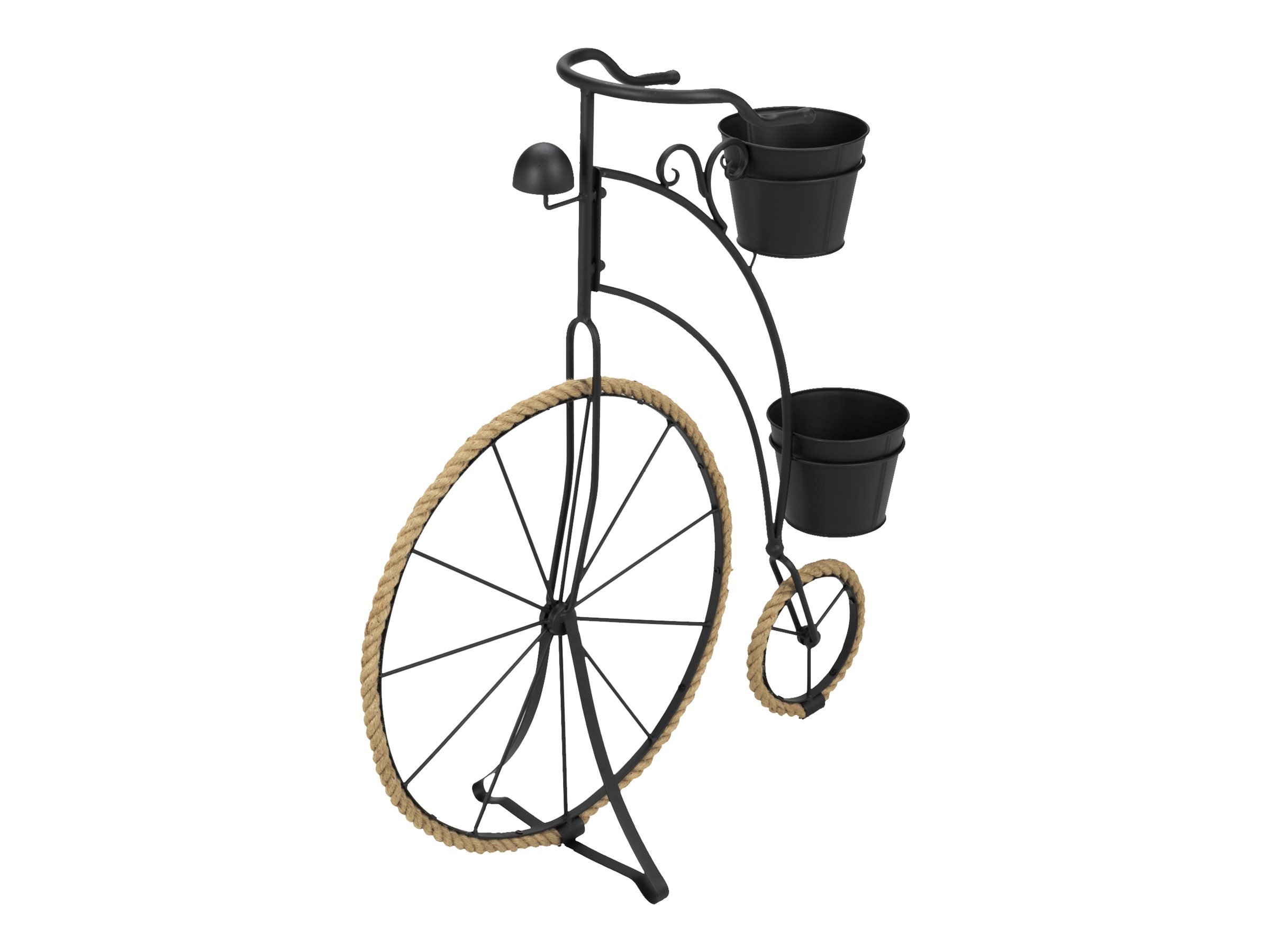 Collection by London Drugs Plant Pot Stand Bicycle Black