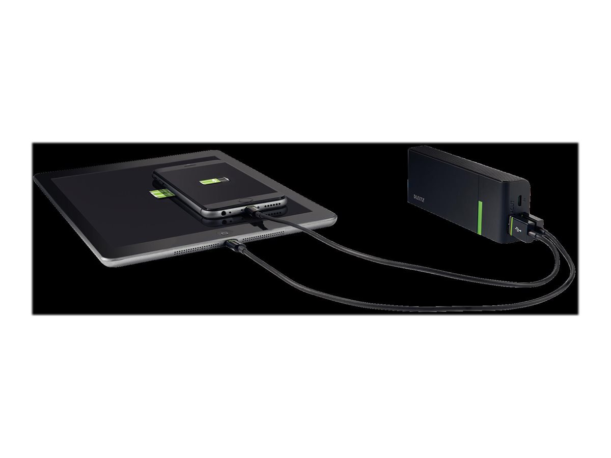 Leitz Complete High Speed Powerbank 10400 power banka - Li-Ion - USB – foto 5