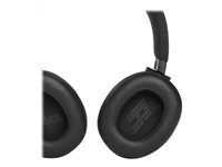 JBL Live 660NC Wireless Over-Ear Noise Cancelling Headphones - Black - JBLLIVE660NCBLKAM