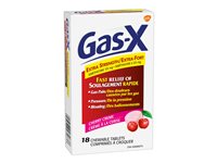 Gas-X Extra Strength Antigas Tablets - Cherry Creme - 18s