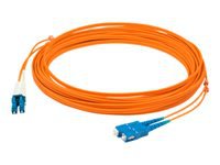 AddOn 40m LC to SC OM1 Orange Patch Cable