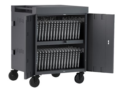 Bretford Cube Charging Cart - Cart (charge only) - for 36 tablets / notebooks - lockable 