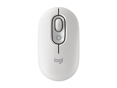 LOGI POP Mouse with emoji - OFF-WHITE