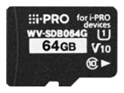 MICROSDXC MEMORY CARD FOR I-PRO DEVICES (64GB) MAKE-TO-ORDER PRODUCT, STANDARD D