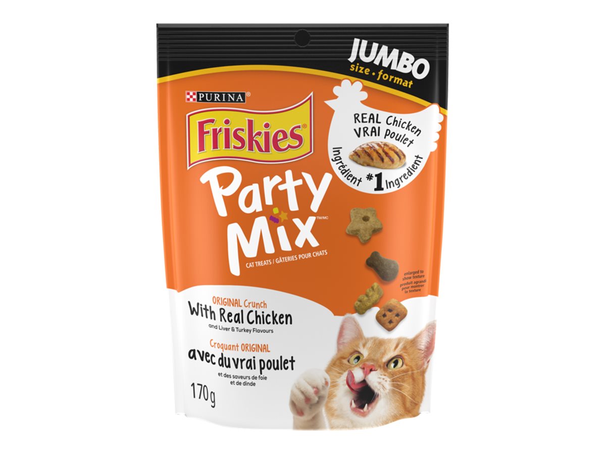 Friskies Party Mix Original Crunch Cat Treats - 170g