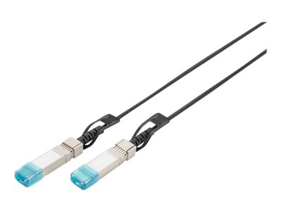 DIGITUS Kabel  SFP+ 10G DAC  5.0m schwarz  AWG 24  MSA