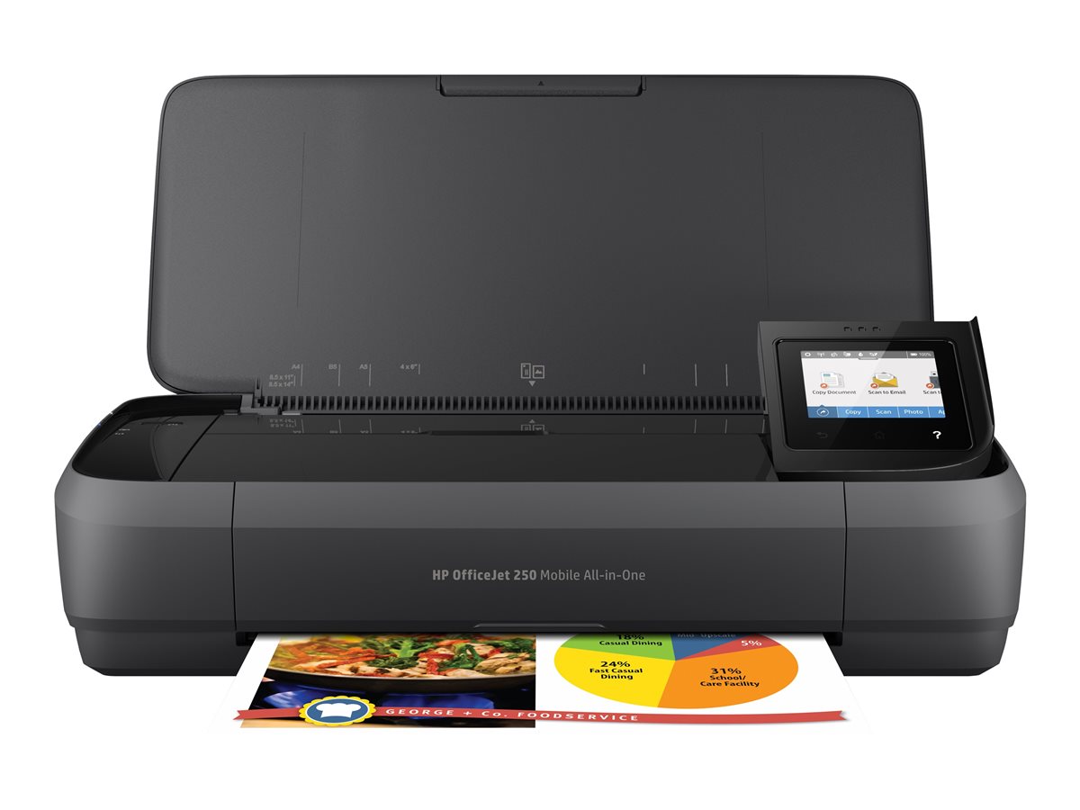 HP Officejet 250 Mobile All-in-One - multifunkční tiskárna - barva – foto 10